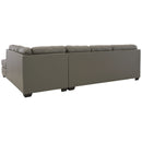 Donlen - Gray - Left Arm Facing Sofa 2 Pc Sectional-Washburn's Home Furnishings