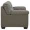 Donlen - Gray - Loveseat-Washburn's Home Furnishings