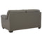 Donlen - Gray - Loveseat-Washburn's Home Furnishings