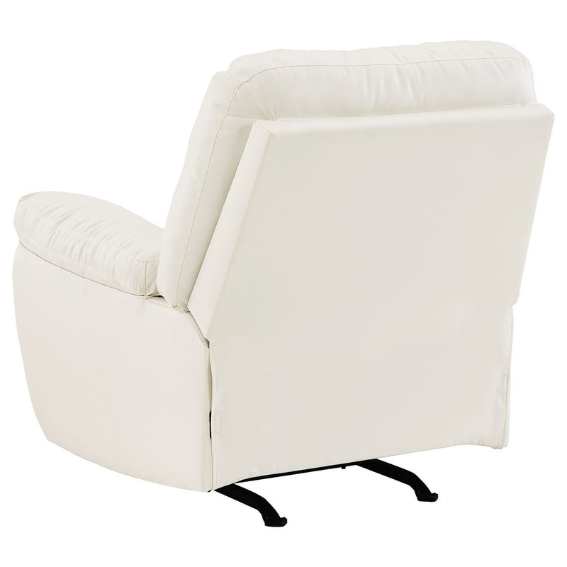 Donlen - White - Rocker Recliner-Washburn's Home Furnishings