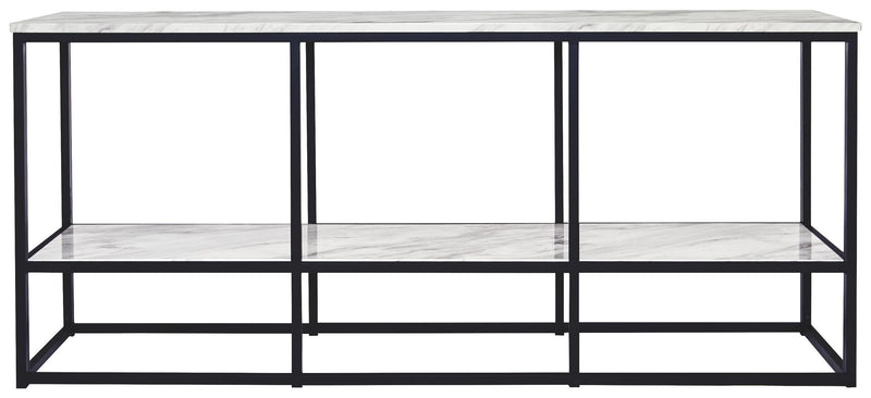 Donnesta - Gray/black - Extra Large Tv Stand-Washburn's Home Furnishings
