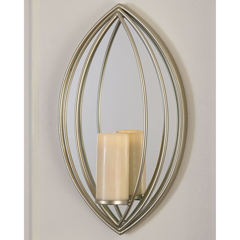 Donnica - Silver Finish - Wall Sconce-Washburn's Home Furnishings