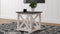 Dorrinson - White / Black / Gray - Square End Table-Washburn's Home Furnishings