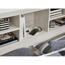 Dorrinson - White - King Bookcase Headboard With Bolt On Bed Frame-Washburn's Home Furnishings