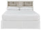 Dorrinson - White - Queen Storage Headboard-Washburn's Home Furnishings