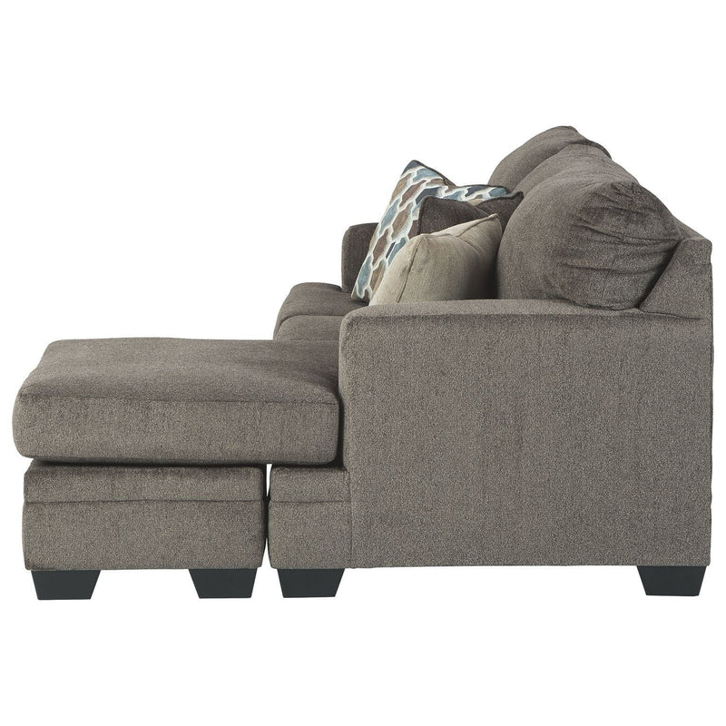 Dorsten - Slate - Sofa Chaise-Washburn's Home Furnishings