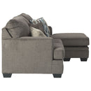 Dorsten - Slate - Sofa Chaise-Washburn's Home Furnishings