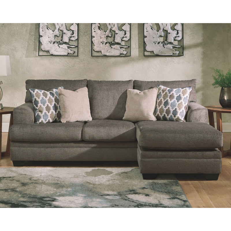 Dorsten - Slate - Sofa Chaise-Washburn's Home Furnishings