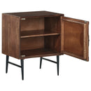 Dorvale - Medium Brown - Accent Cabinet-Washburn's Home Furnishings