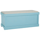 Dowdy - Teal - Storage Bench-Washburn's Home Furnishings