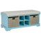 Dowdy - Teal - Storage Bench-Washburn's Home Furnishings