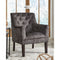 Drakelle - Charcoal Gray - Accent Chair-Washburn's Home Furnishings