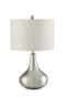 Drum Shade Table Lamp - Pearl Silver-Washburn's Home Furnishings