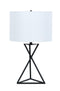 Drum Table Lamp - White-Washburn's Home Furnishings