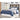 Drystan - Brown / Beige - Full Bookcase Headboard-Washburn's Home Furnishings