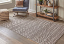 Dubot - Tan/brown/white - Large Rug-Washburn's Home Furnishings