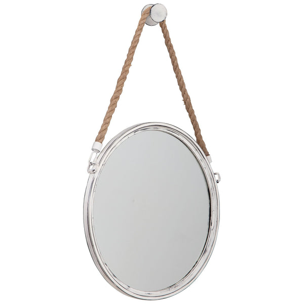 Dusan - Antique White - Accent Mirror-Washburn's Home Furnishings