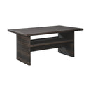 Easy Isle - Dark Brown/Beige - RECT Multi-Use Table-Washburn's Home Furnishings