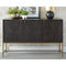 Elinmore - Brown/gold Finish - Accent Cabinet-Washburn's Home Furnishings