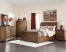 Elk Grove - Queen Bed - Light Brown-Washburn's Home Furnishings