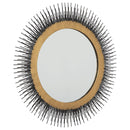 Elodie - Black/gold Finish - Accent Mirror-Washburn's Home Furnishings