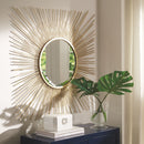 Elspeth - Gold Finish - Accent Mirror-Washburn's Home Furnishings