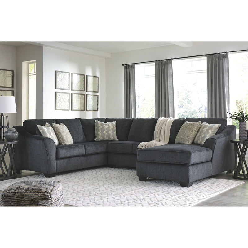 Eltmann - Slate - Left Arm Facing Sofa 3 Pc Sectional-Washburn's Home Furnishings
