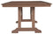 Emmeline - Brown - Rect Dining Table W/umb Opt-Washburn's Home Furnishings