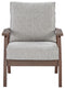 Emmeline - Brown/beige - Lounge Chair W/cushion (2/cn)-Washburn's Home Furnishings