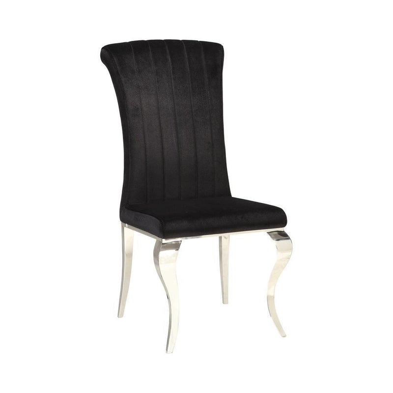 Everyday Dining: Side Chair - Black - Side Chair-Washburn's Home Furnishings