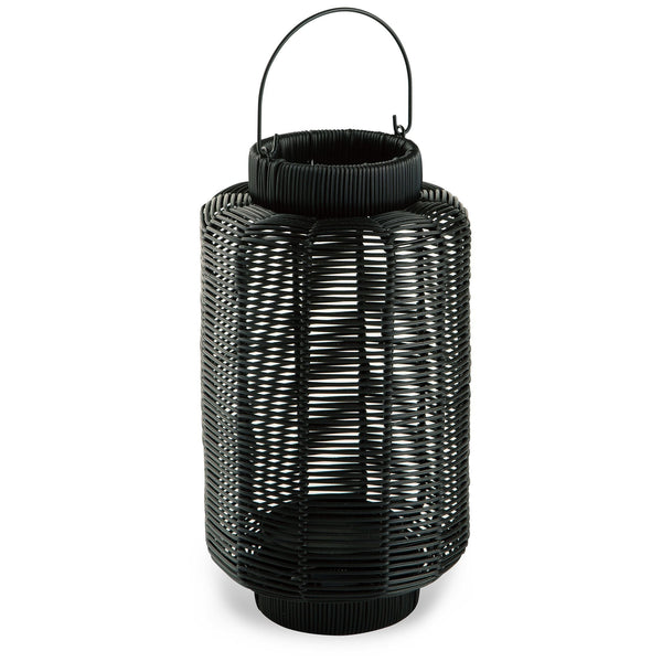 Evonne - Black - Lantern - Small-Washburn's Home Furnishings