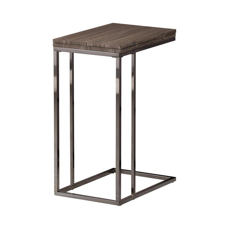 Expandable Top Accent Table Weathered - Grey-Washburn's Home Furnishings