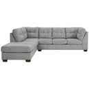 Falkirk - Steel - Left Arm Facing Corner Chaise Sectional-Washburn's Home Furnishings