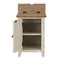 Farmhouse Reimagined - Door Chair Side Table w/ Charging Station-Washburn's Home Furnishings