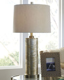 Farrar - Beige - Glass Table Lamp (1/cn)-Washburn's Home Furnishings