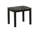 Faux Marble Rectangle 3-piece Occasional Table Set - Black-Washburn's Home Furnishings