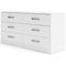 Flannia - White - Six Drawer Dresser - 29'' Height-Washburn's Home Furnishings