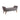Flared Arm Bench - Gray-Washburn's Home Furnishings