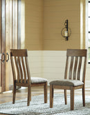 Flaybern - Light Brown - Dining Chair (set Of 2)-Washburn's Home Furnishings