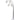 Floor Lamp With 4 Staggered Shades - Silver-Washburn's Home Furnishings