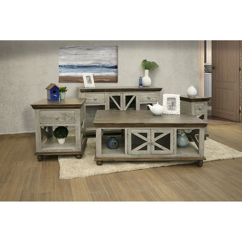 Florence Gray Cocktail table-Washburn's Home Furnishings