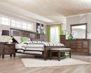 Franco - Queen Bed - Wood - Brown-Washburn's Home Furnishings