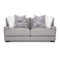 FRANKLIN ANTONIA LEATHER SOFA IN BISON LIGHT GRAY-Washburn's Home Furnishings