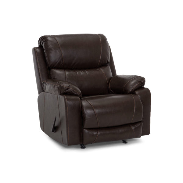 Franklin Dayton Rocker Recliner in Antigua Dark Chocolate-Washburn's Home Furnishings