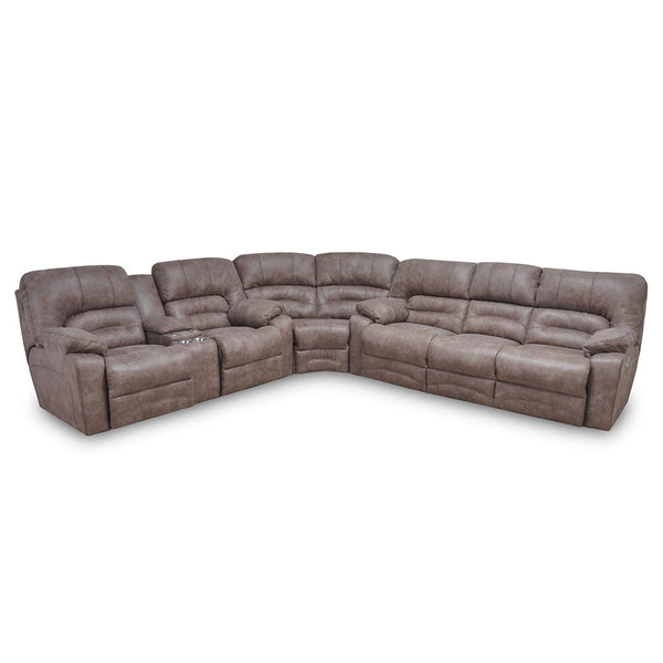 Franklin Legacy Sectional in Titanium-Washburn's Home Furnishings