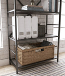 Freedan - Grayish Brown - Bookcase-Washburn's Home Furnishings