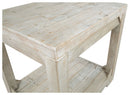 Fregine - Whitewash - Rectangular End Table-Washburn's Home Furnishings