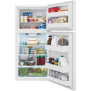 Frigidaire 13.9cf Top Freezer Refrigerator in White-Washburn's Home Furnishings