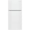 Frigidaire 13.9cf Top Freezer Refrigerator in White-Washburn's Home Furnishings