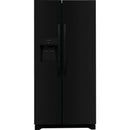 Frigidaire 22.2 Cu Ft Side by Side Refrigerator in Black-Washburn's Home Furnishings